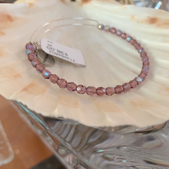 Alex and Ani Pink Crystal Bracelet - Picture 3 of 8